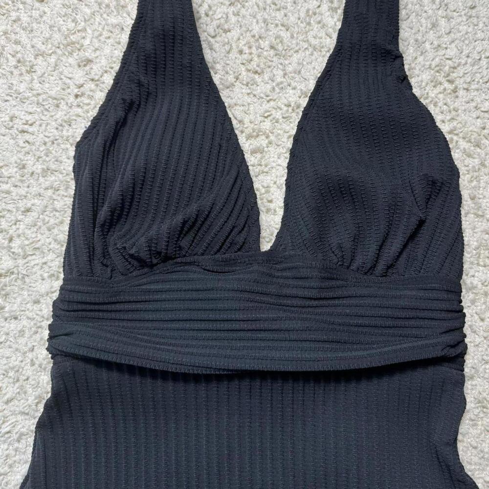 Cupshe Ribbed & Ruched‎ One Piece SMALL NWT - Picture 4 of 5